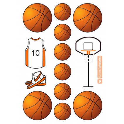 Jedlý papír  BASKETBAL
