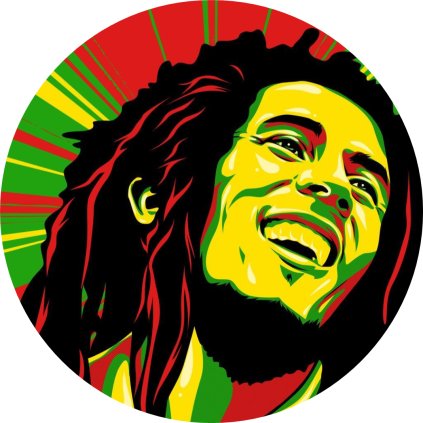 Jedlý papír BOB MARLEY