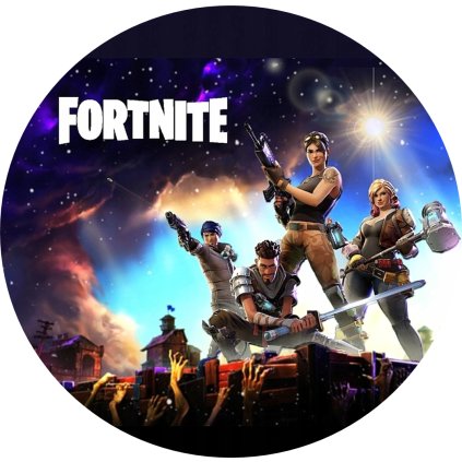 Jedlý papír  FORTNITE - DARK GALAXY