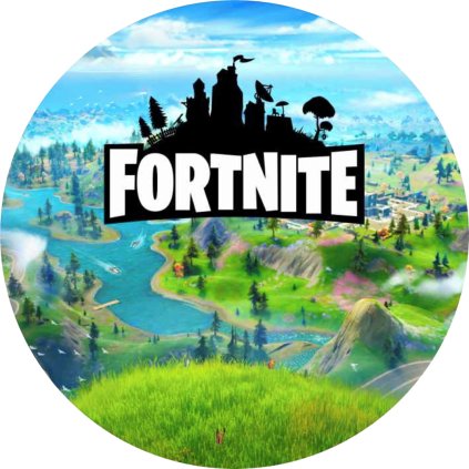 Jedlý papír  FORTNITE - KRAJINKA