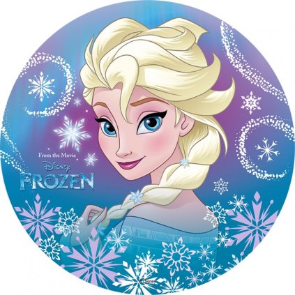 Jedlý papír  FROZEN - ELSA 2