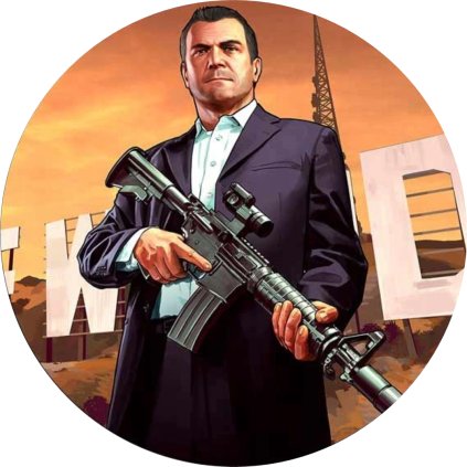 Jedlý papír  GTA - GRAND THEFT AUTO MICHAEL