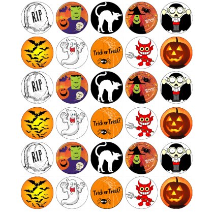 Jedlý papír  HALLOWEEN