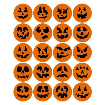 Jedlý papír  HALLOWEEN DÝNĚ