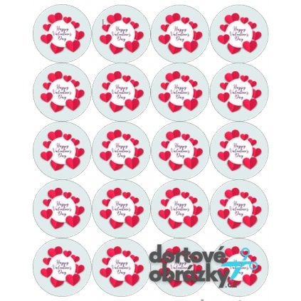 HAPPY VALENTINES DAY (● materiál FONDÁNOVÝ DECORLIST ✴️)