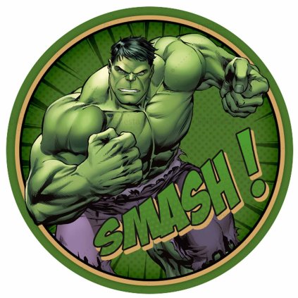 Jedlý papír  HULK