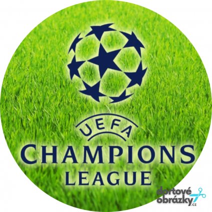 CHAMPIONS LEAGUE (● velikost průměr 20 cm ☝, ● materiál FONDÁNOVÝ DECORLIST ✴️)