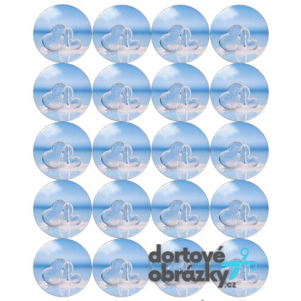 LEDOVÉ SRDÍČKO (● materiál FONDÁNOVÝ DECORLIST ✴️)