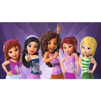 Jedlý papír  LEGO FRIENDS