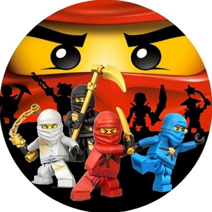 Jedlý papír  LEGO NINJAGO