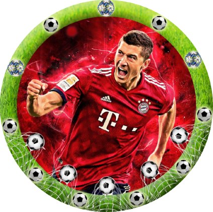 Jedlý papír  LEWANDOWSKI - GREEN