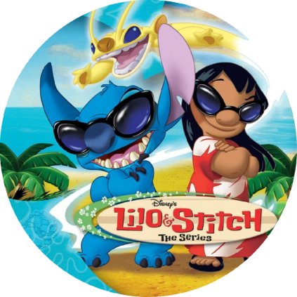 Jedlý papír  LILO A STITCH