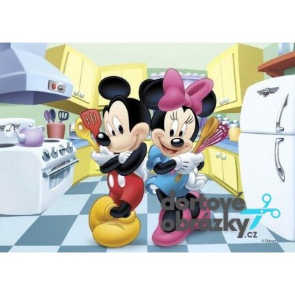 MICKEY A MINNIE (● materiál FONDÁNOVÝ DECORLIST ✴️)