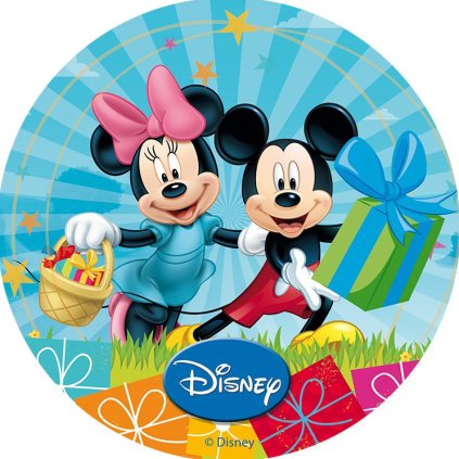 Jedlý papír  MICKEY A MINNIE - DÁREČKY