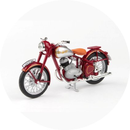 Jedlý papír  MOTORKA - JAWA