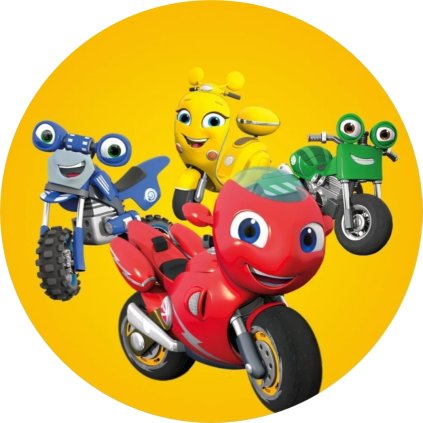 Jedlý papír  MOTORKY