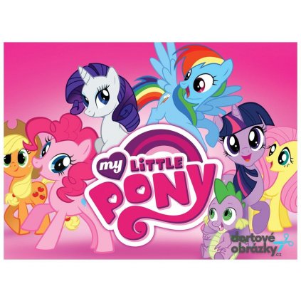 Jedlý papír  MŮJ MALÝ PONY