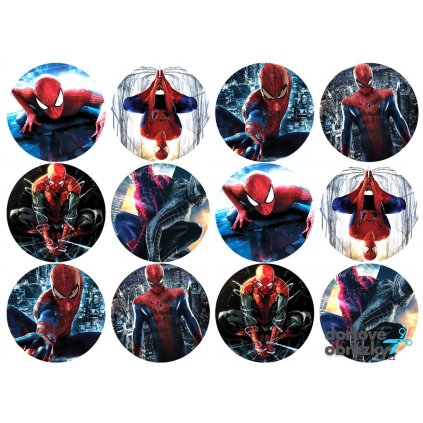 Jedlý papír  SPIDERMAN (● materiál FONDÁNOVÝ DECORLIST ✴️)