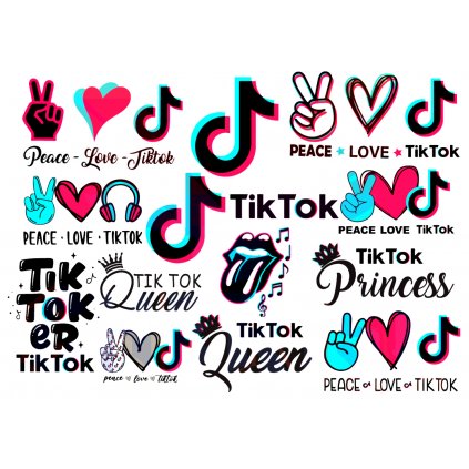 Jedlý papír  TIK TOK
