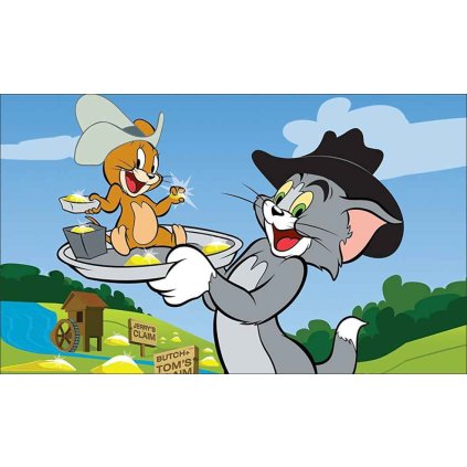 Jedlý papír  TOM A JERRY