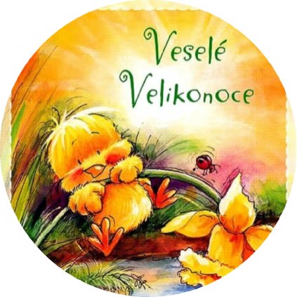 Jedlý papír  VESELÉ VELIKONOCE