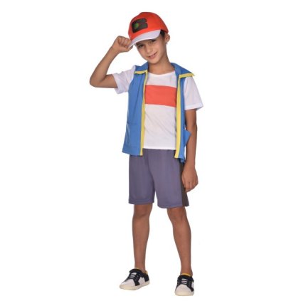 Kostým Pokemon - Ash 4 až 6 let - 104-116 cm  /BP