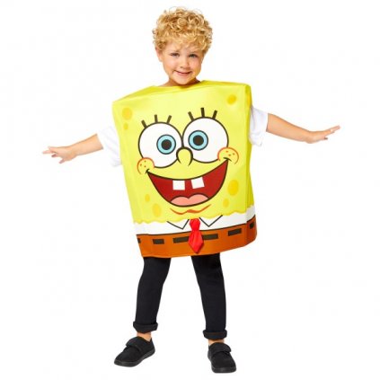 Dětský kostým Spongebob - 3 až 7 let Vel. 98 - 122 cm  /BP
