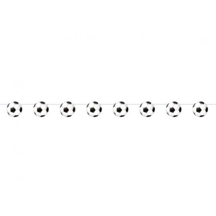 Girlanda fotbalové míče - 200 cm  /BP