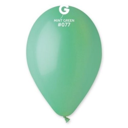 Balonek mátově zelený 26 cm  /BP