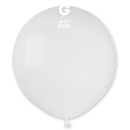 Balonek bílý 48 cm  /BP