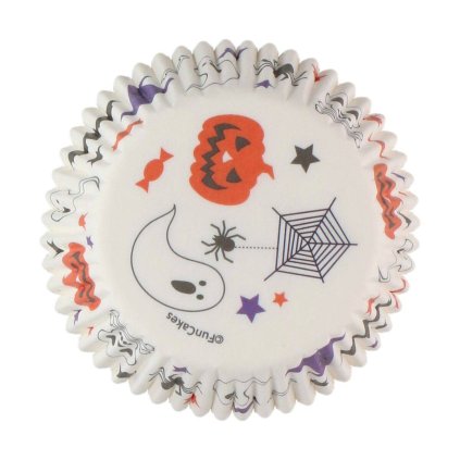 289886 2 kosicky na muffiny 48 ks duchove a dyne halloween funcakes