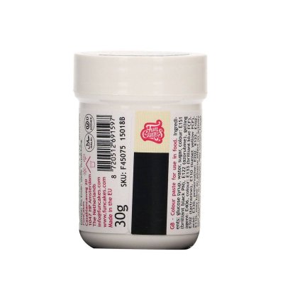 276876 gelova barva cerna 30g funcakes