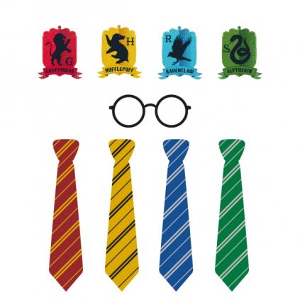 Rekvizity do fotokoutku Harry Potter - 24 ks  /BP