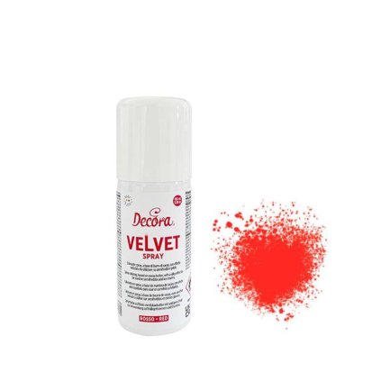 Červený velvet sprej 100 ml - Decora  | Skvělé pro Váš domácí dort