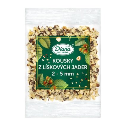 Diana Kousky z lískových jader 2 - 5 mm (100 g) /D_6321