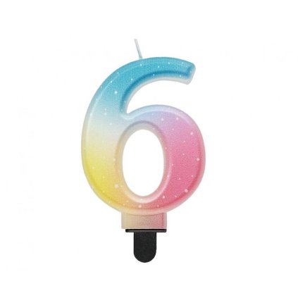 283783 2 godan svicka zluto ruzovo modra cislo 6