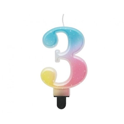 283921 2 godan svicka zluto ruzovo modra cislo 3