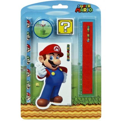 5 - DÍLNÁ PSACÍ SOUPRAVA SUPER MARIO