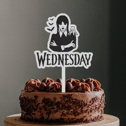 wednesday Cake Topper Tortas