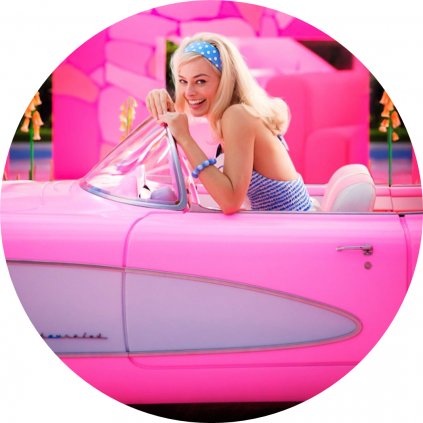 Jedlý papír BARBIE