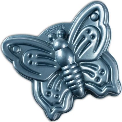 NW Forma na bábovku Motýl 9 cup modrá  | Cukrářské potřeby