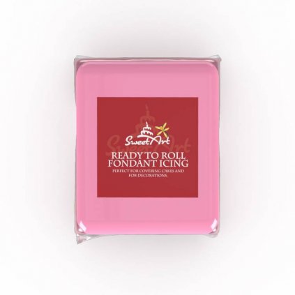 SweetArt potahovací a modelovací hmota vanilková Pink (250 g) /D_BFD-013-250g