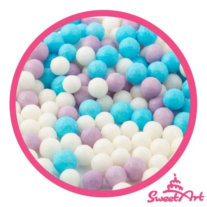 SweetArt cukrové perly Elsa mix 7 mm (80 g) ♡