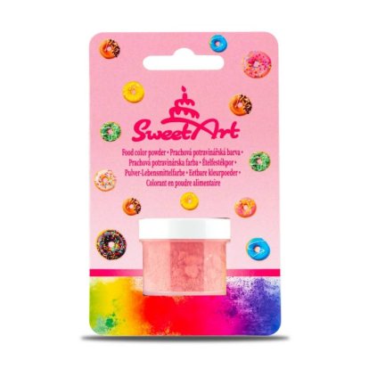 290492 sweetart jedla prachova barva rose ruzova 2 5 g