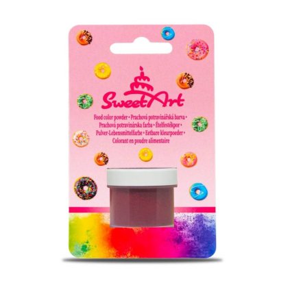 290522 sweetart jedla prachova barva burgundy tresnova 2 g