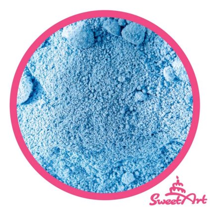 SweetArt jedlá prachová barva Sky Blue nebesky modrá (2,5 g) ♡