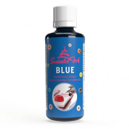 SweetArt airbrush barva tekutá Blue (90 ml) /D_BAE-021
