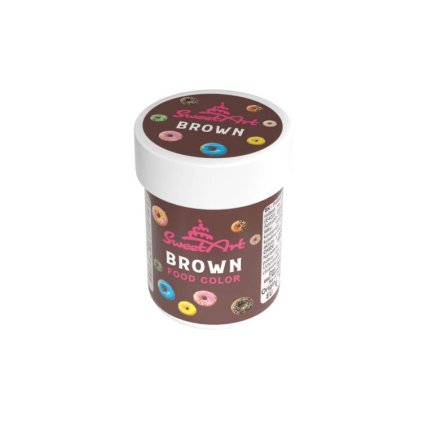 287707 1 sweetart gelova barva brown 30 g