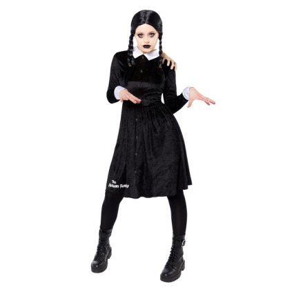 Dámský kostým Wednesday - Addams Family - XL  /BP