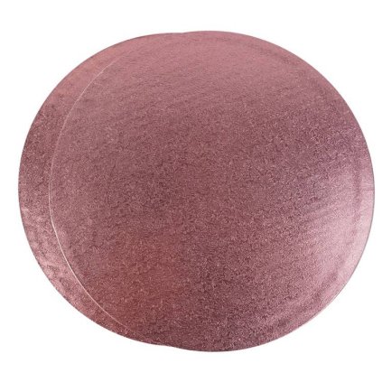 Cake Star Podložka pod dort PEVNÁ růžovo-zlatá vzor Grape kruh 36 cm 14" (1 ks) ♡